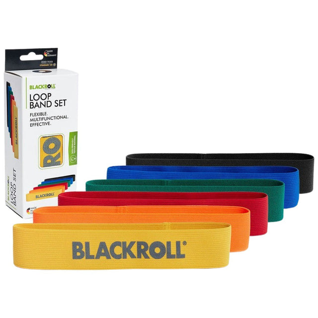 Loop Band Set 6 | Комплект от 6 къси тренировъчни ластика - 6 бр.  Blackroll - Nutra Best Bulgaria