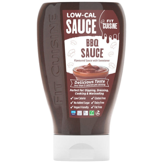 Fit Cuisine Low-Cal Sauce | BBQ - 425 мл - Nutra Best Bulgaria