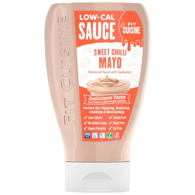 Fit Cuisine Low-Cal Sauce | Sweet Chilli Mayo - 425 мл - Nutra Best Bulgaria