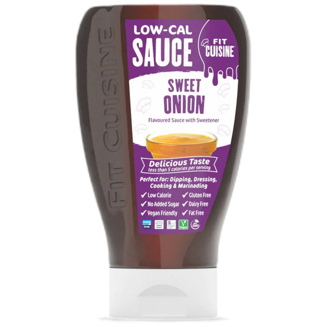 Fit Cuisine Low-Cal Sauce | Sweet Onion - 425 мл - Nutra Best Bulgaria