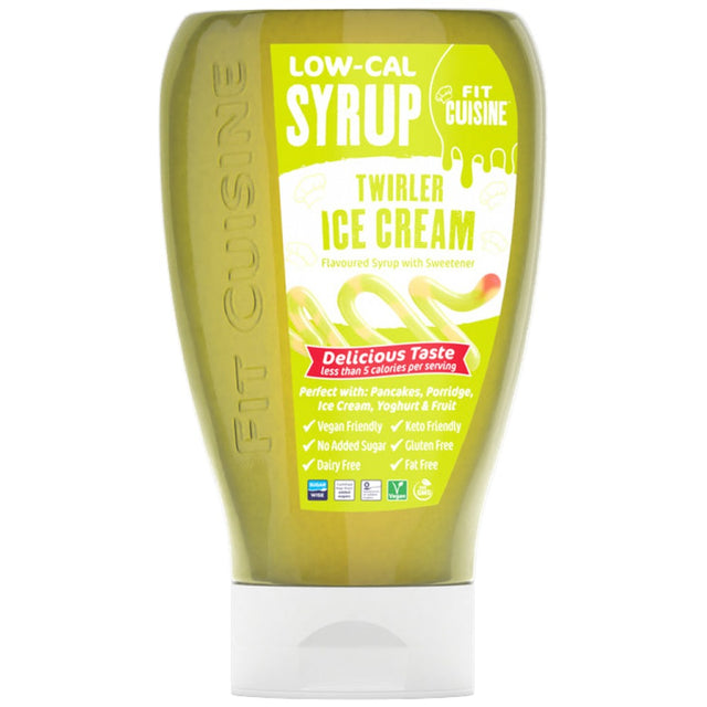 Fit Cuisine Low-Cal Syrup | Twirler Ice Cream - 425 мл - Nutra Best Bulgaria