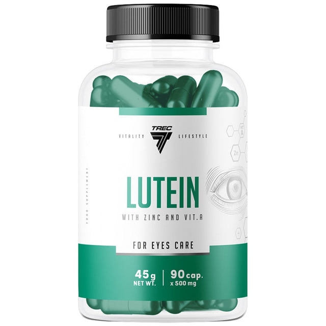 Lutein 25 mg | For Eyes Care - 90 капсули  Trec Nutrition - Nutra Best Bulgaria