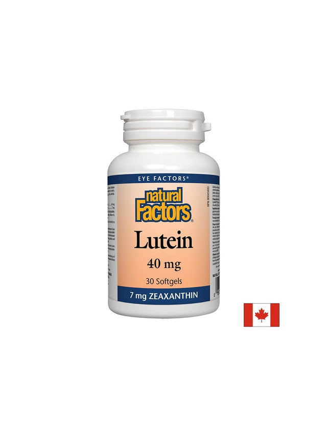Lutein 40mg / 30 Softg - 0  Natural Factors - Nutra Best Bulgaria