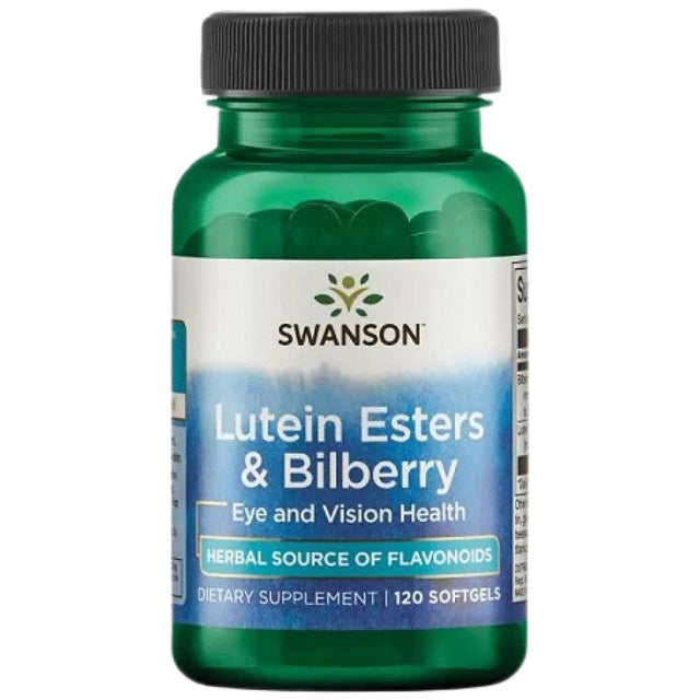 Lutein Esters and Bilberry 120 Гел капсули  Swanson - Nutra Best Bulgaria