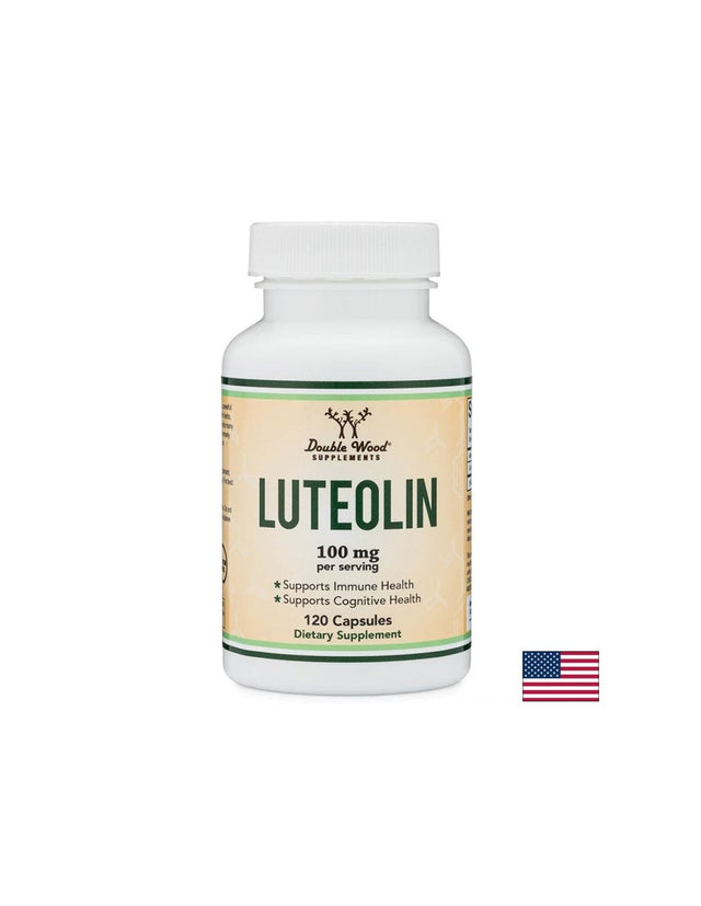 Luteolin - Лутеолин 100 mg, 120 капсули Double Wood  Double Wood - Nutra Best Bulgaria