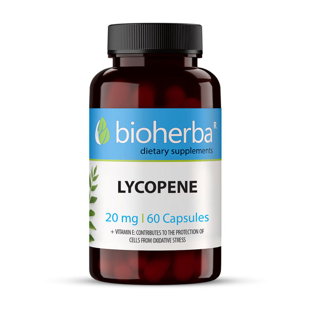 Lycopene 20 mg - 60 капсули  Bioherba - Nutra Best Bulgaria