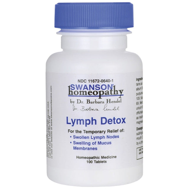 Lymph Detox 100 Таблетки  Swanson - Nutra Best Bulgaria
