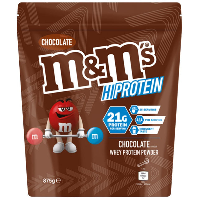 M&M's HiProtein Whey - 875 грама  Snickers and Mars - Nutra Best Bulgaria