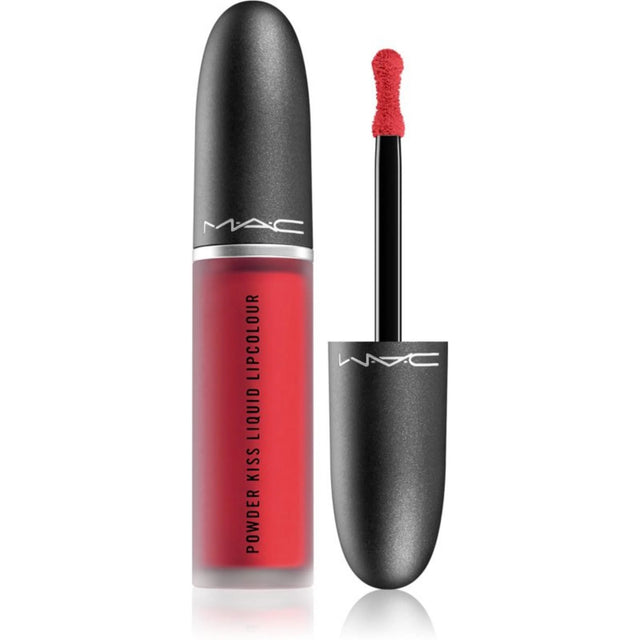 MAC, Powder Kiss, Liquid Lipstick, 975, Ruby Boo, 5 ml  MAC - Nutra Best Bulgaria