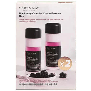 MARY & MAY - Blackberry Complex Cream Essence Duo - Sada esencí  MARY & MAY - Nutra Best Bulgaria