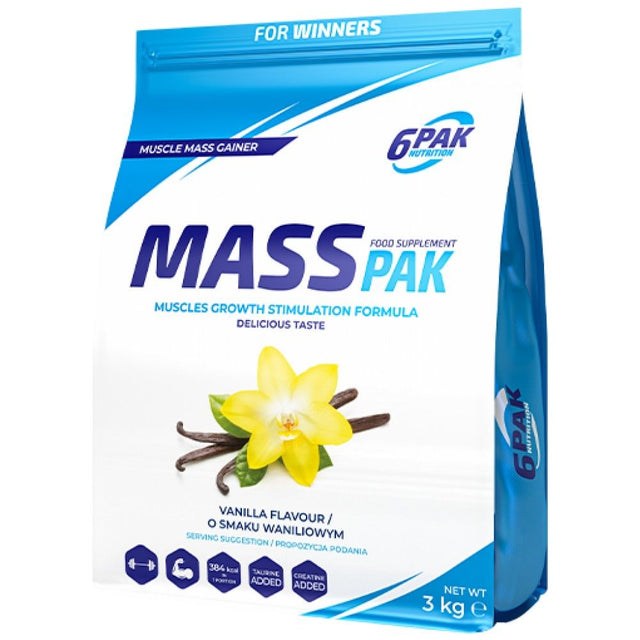 MASS PAK - 3000 грама  6PAK Nutrition - Nutra Best Bulgaria