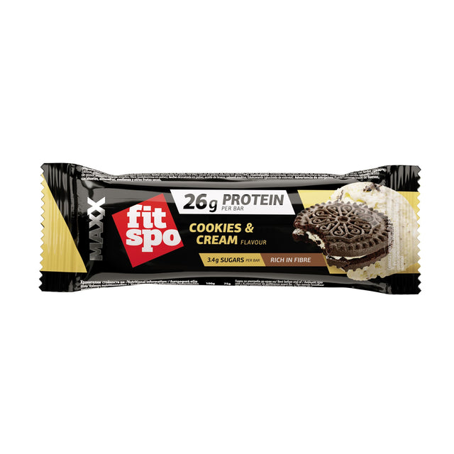MAXX Bar Бисквити и Сметана - 75 грама  FitSpo - Nutra Best Bulgaria