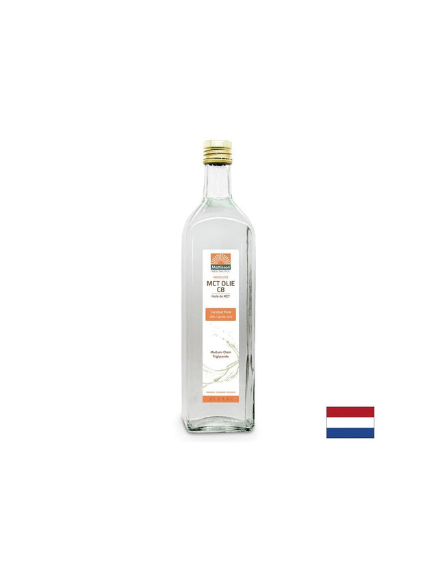 MCT масло от кокос, 1000 ml  Mattisson Healthstyle - Nutra Best Bulgaria