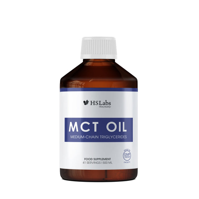 MCT OIL - 500 ML  HS LABS - Nutra Best Bulgaria
