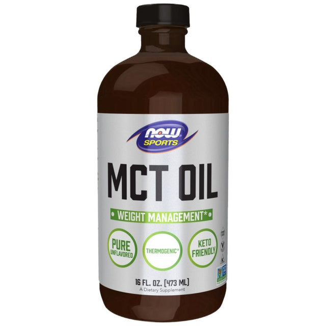 MCT Oil - 473 мл  NOW Foods - Nutra Best Bulgaria