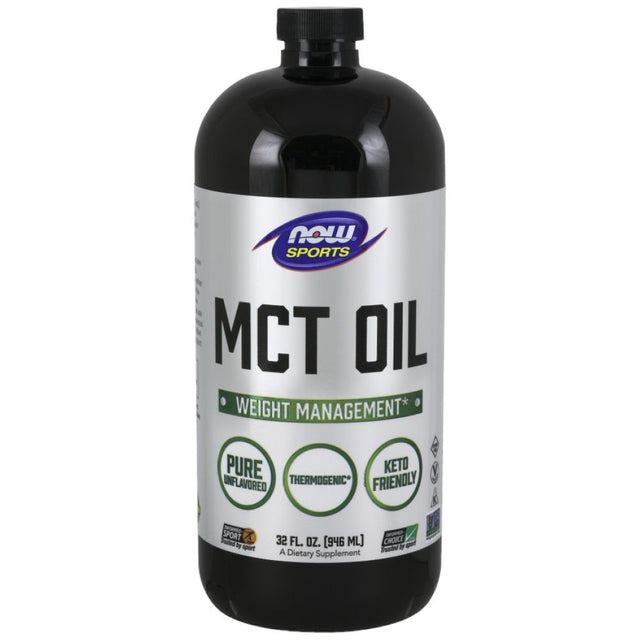 MCT Oil - 946 мл  NOW Foods - Nutra Best Bulgaria