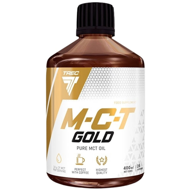 MCT Oil Gold - 400 мл  Trec Nutrition - Nutra Best Bulgaria