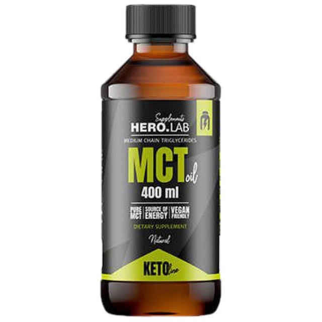 MCT Oil / Keto Fuel - 400 мл  Hero.Lab - Nutra Best Bulgaria