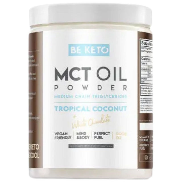 MCT Oil Powder - 300 грама  BeKeto™ - Nutra Best Bulgaria