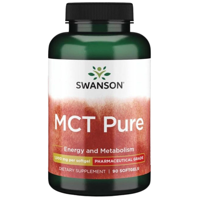 MCT Pure 1000 mg 90 Гел капсули  Swanson - Nutra Best Bulgaria