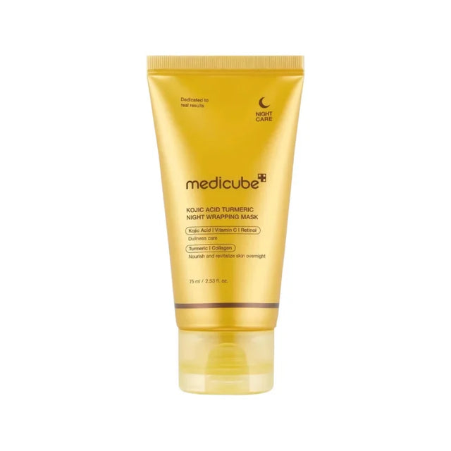 MEDICUBE - Kojic Acid Turmeric Night Wrapping Mask