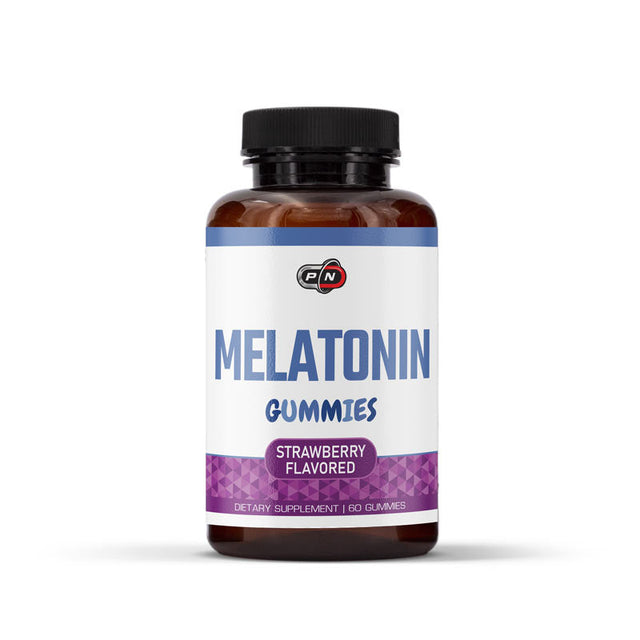 MELATONIN STRAWBERRY 1 mg - 60 Gummies - Nutra Best Bulgaria