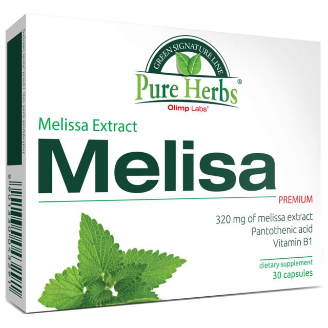 Melissa Premium Line 30 капсули - Nutra Best Bulgaria