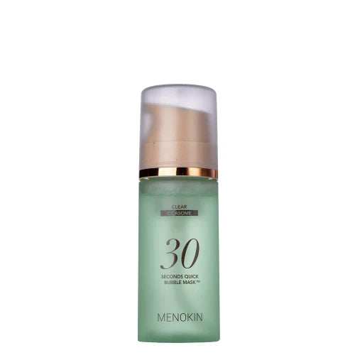 MENOKIN - 30 Seconds Quick Bubble Mask Clear - Soothing Foaming Face Mask - 95ml  MENOKIN - Nutra Best Bulgaria