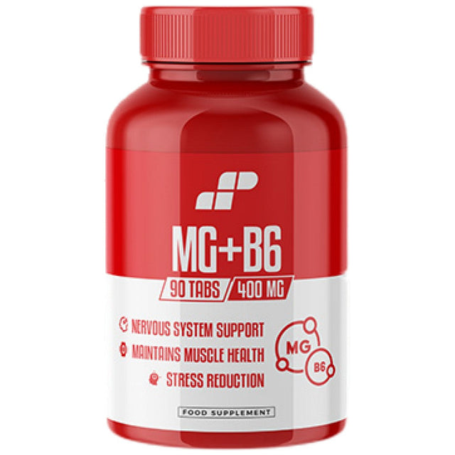 MG + B6 400 mg | Magnesium Citrate + B6 - 90 Таблетки  MP Sport - Nutra Best Bulgaria