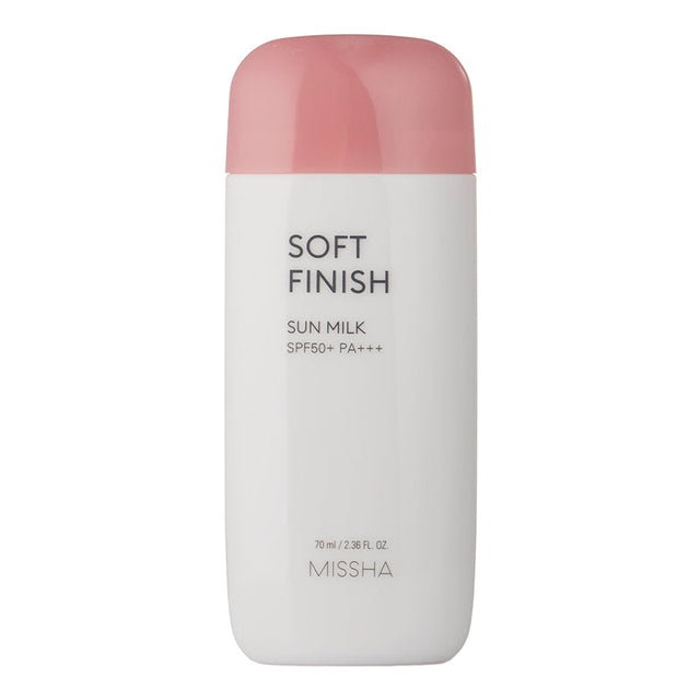MISSHA All-Around Safe Block Soft Finish Sun Milk SPF 50+ PA+++ 70 ml  Missha - Nutra Best Bulgaria