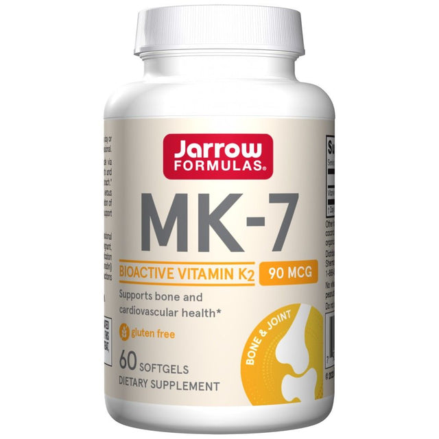 MK-7 90 mcg - 60 Гел капсули  Jarrow Formulas - Nutra Best Bulgaria