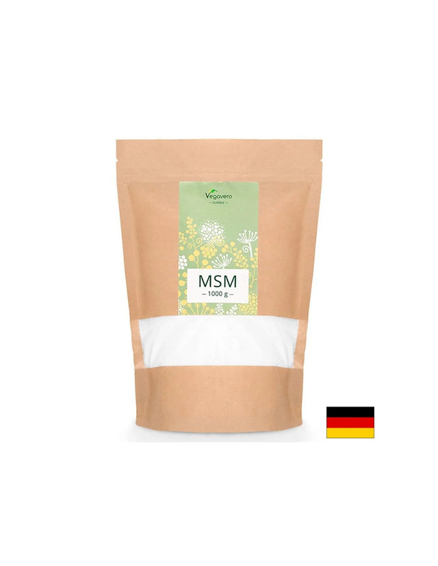 MSM - МСМ Метил сулфонил метан, 1 kg пудра Vegavero - Nutra Best