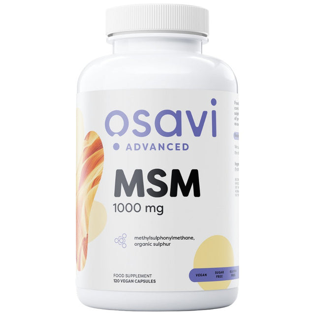 MSM 1000 mg - 120 капсули  Osavi - Nutra Best Bulgaria