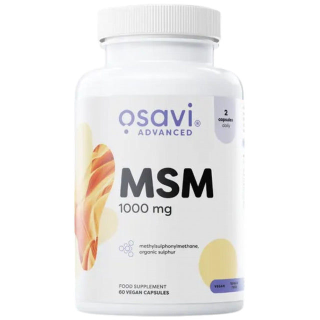 MSM 1000 mg - 60 капсули - Nutra Best