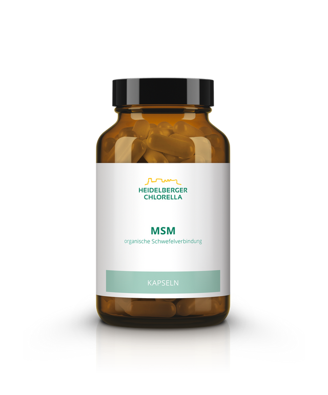 MSM 120 Капсули - Подобрете Подвижността И Гъвкавостта На Ставите  Heidelberger Chlorella - Nutra Best Bulgaria