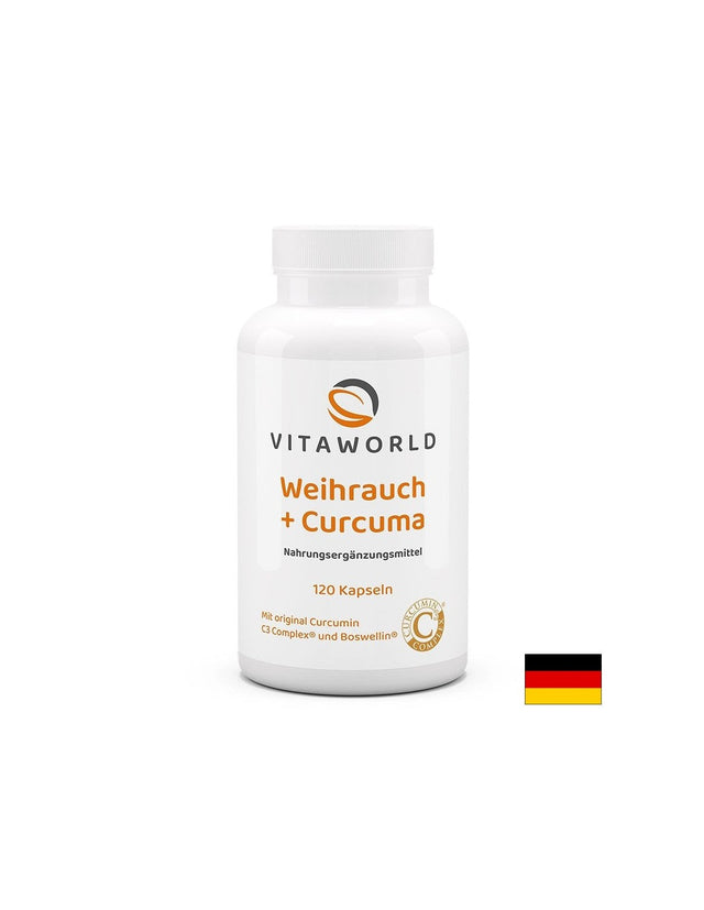 Куркума + Босвелия + MSM – За подвижност и комфорт в ставите, 120 капсули  Vita World - Nutra Best Bulgaria