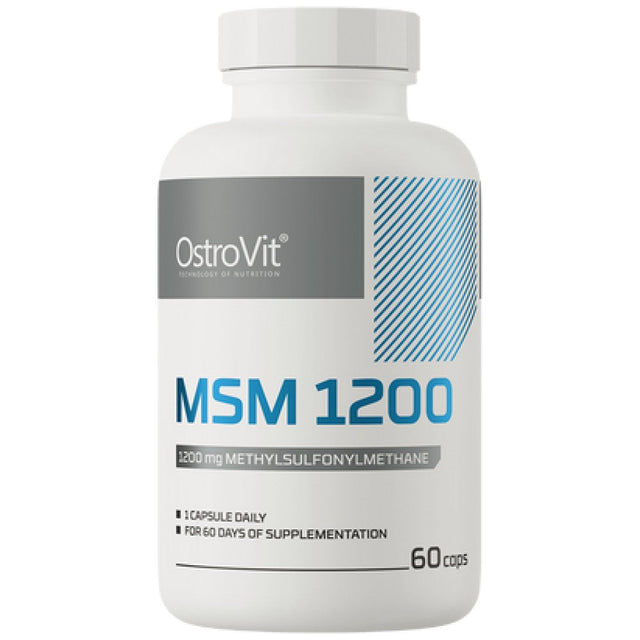 MSM 1200 mg 60 капсули  OstroVit - Nutra Best Bulgaria