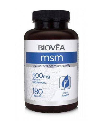 MSM 500 mg / 180 Caps  Biovea - Nutra Best Bulgaria