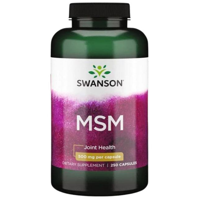 MSM 500 mg 250 капсули  Swanson - Nutra Best Bulgaria
