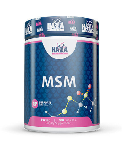 MSM 500mg. / 180 caps.  Haya Labs - Nutra Best Bulgaria