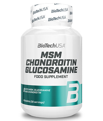 MSM Chondroitin Glucosamine / 60 Tabs  BIOTECH USA - Nutra Best Bulgaria