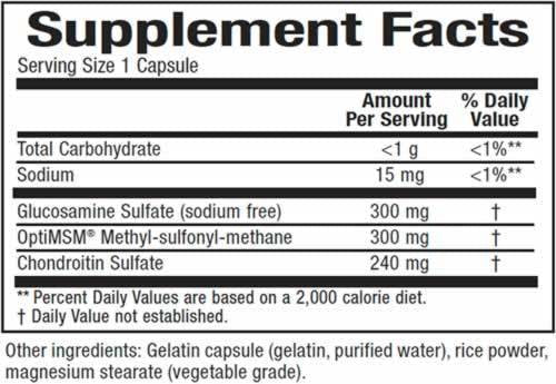MSM Joint Formula 840mg 90 капсули  Natural Factors - Nutra Best Bulgaria