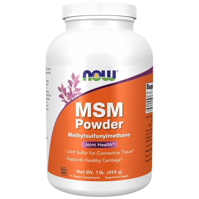 MSM Powder - 454 грама  NOW Foods - Nutra Best Bulgaria