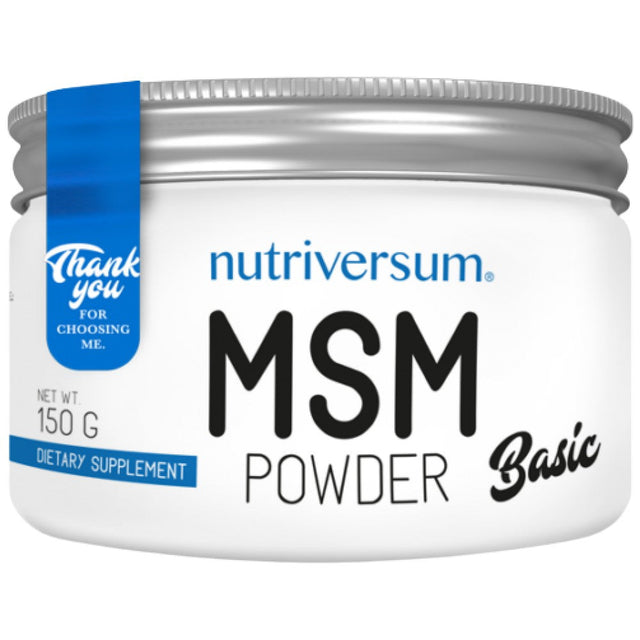 MSM Powder - 150 грама  Nutriversum - Nutra Best Bulgaria