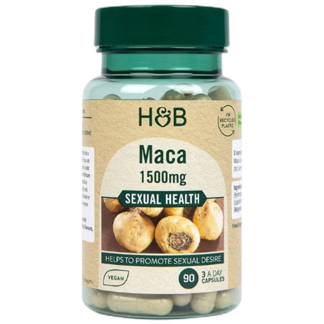 Maca 1500 mg - 90 капсули  Holland & Barrett - Nutra Best Bulgaria