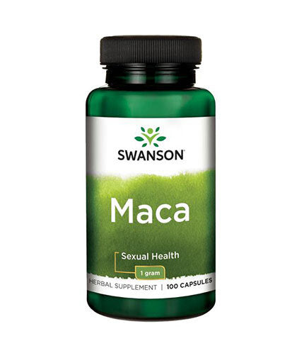 Maca 500 mg - 100 капсули  Swanson - Nutra Best Bulgaria