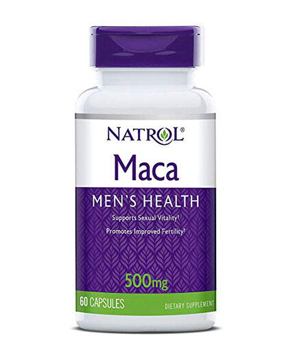 Maca 500mg. / 60 Caps.  Natrol - Nutra Best Bulgaria