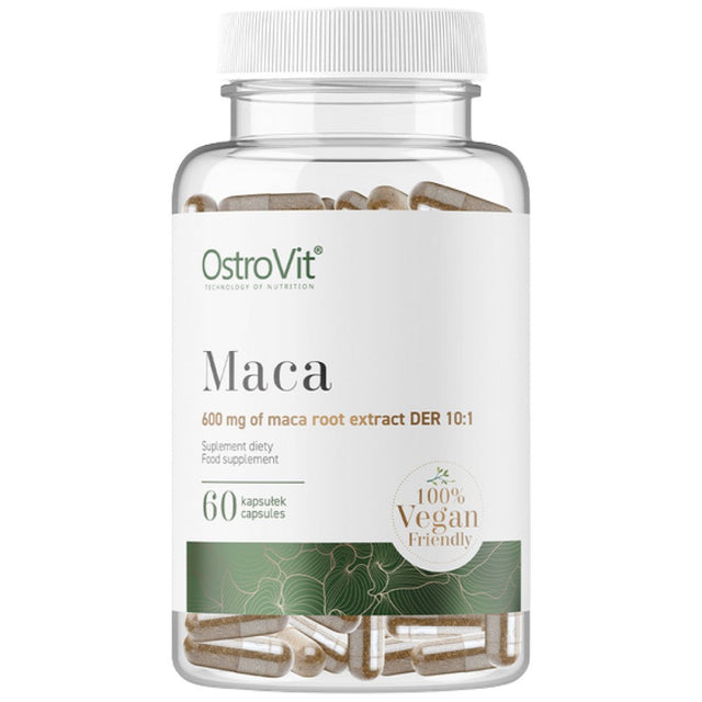 Maca 600 mg / Vege 60 капсули  OstroVit - Nutra Best Bulgaria