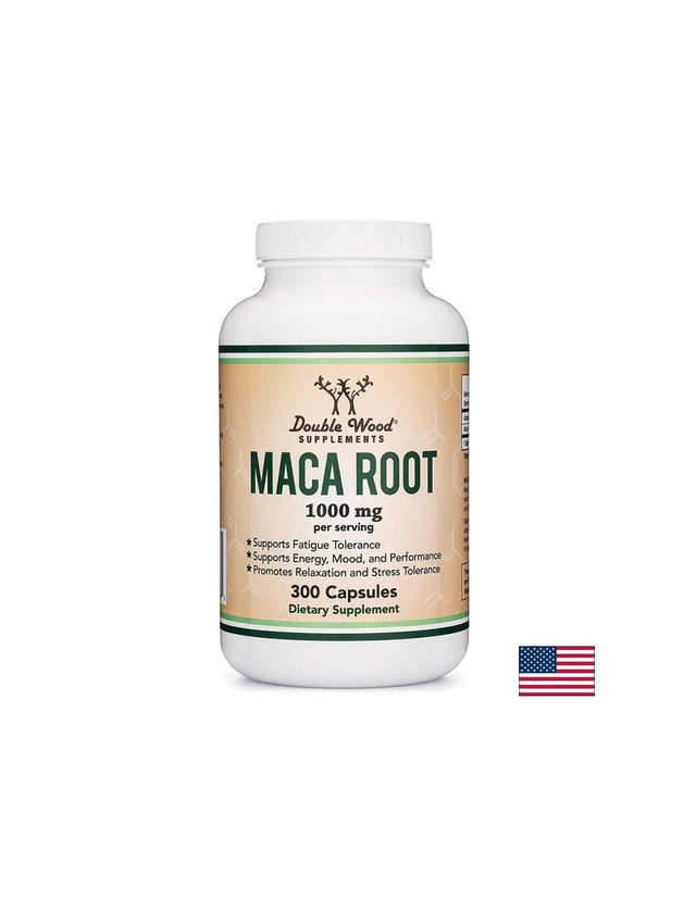 Maca Root - Корен от мака, 300 капсули Double Wood  Double Wood - Nutra Best Bulgaria