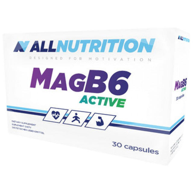 Mag B6 Active - 30 капсули  AllNutrition - Nutra Best Bulgaria